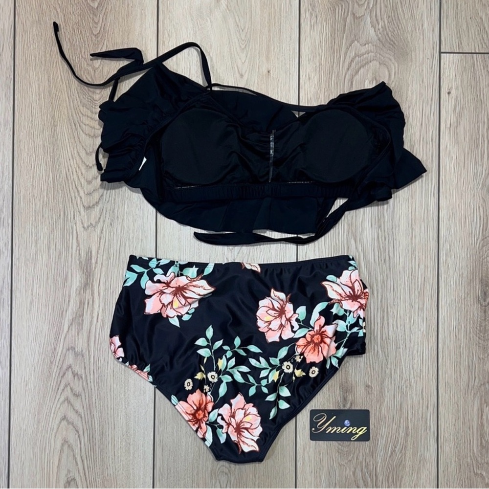 Family Matching Swimsuits - Mommy and Me Swim Suits 2 x Two Piece Swimming Suits - Picture 7 of 14